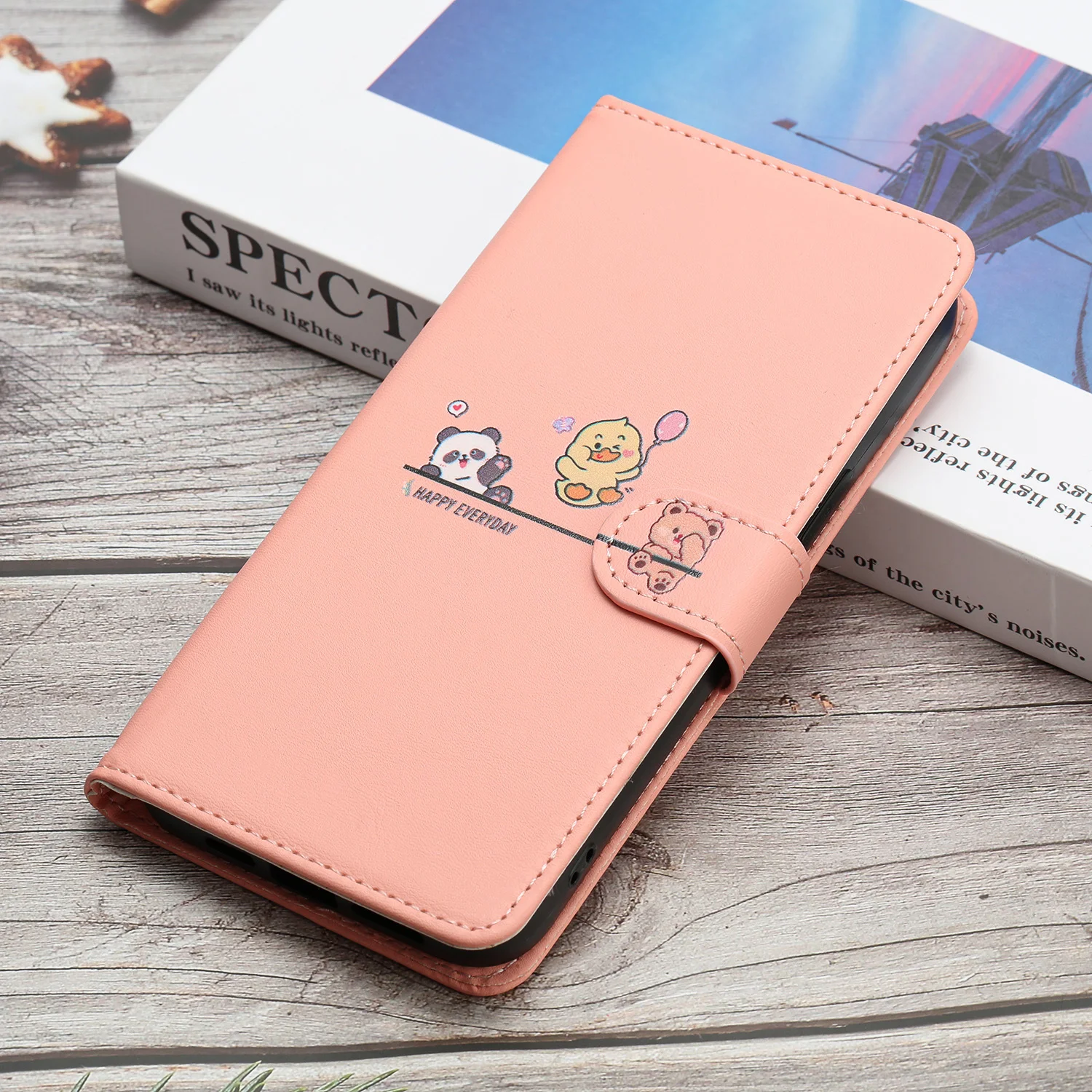 Mode Flip Buch Leder Brieftasche Fall Für Samsung Galaxy A56 A36 A16 S24 FE S25 Ultra Plus A15 A25 A35 A55 Karte tier Katze Abdeckung – Detail 24
