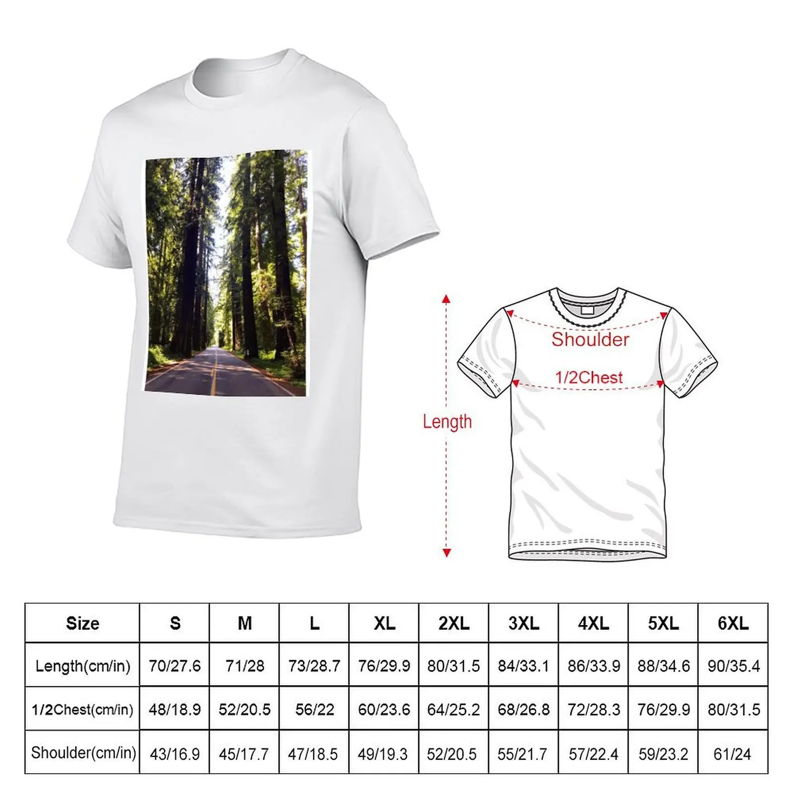 Wanderlust Forest T-Shirt hippie clothes summer 2026 mens t shirts casual stylish