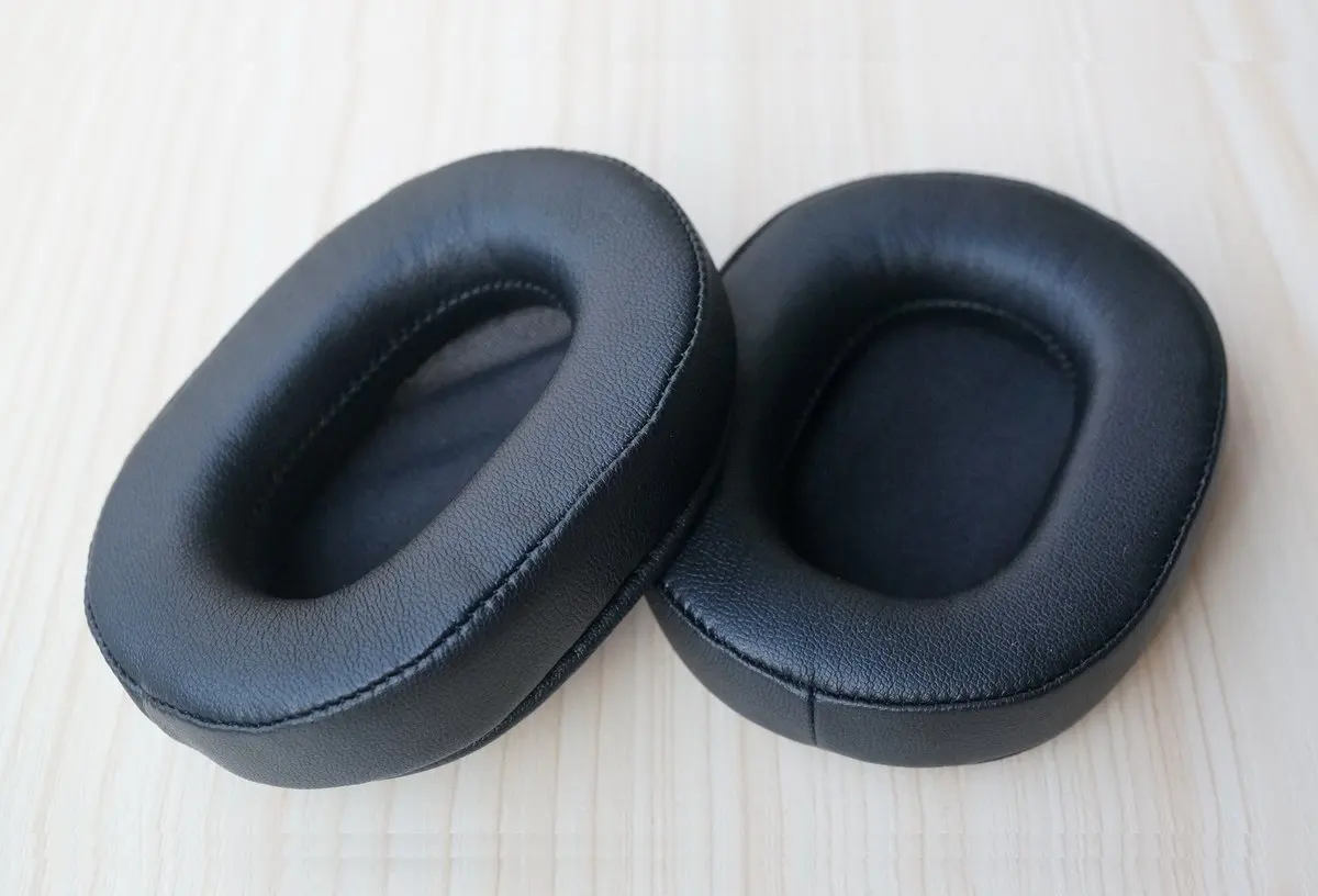 قطع غيار لإصلاح الوسائد الجلدية في-موتا ، وسادات أذن ، وسماعات رأس ، وسماعات رأس ، وسماعات رأس ، وسماعات رأس ، وأسود ، ومتوافقة مع تقنية الصوت ، و ، و GM ، و athmsr7c ، والمناطق ، و ath-msr7b