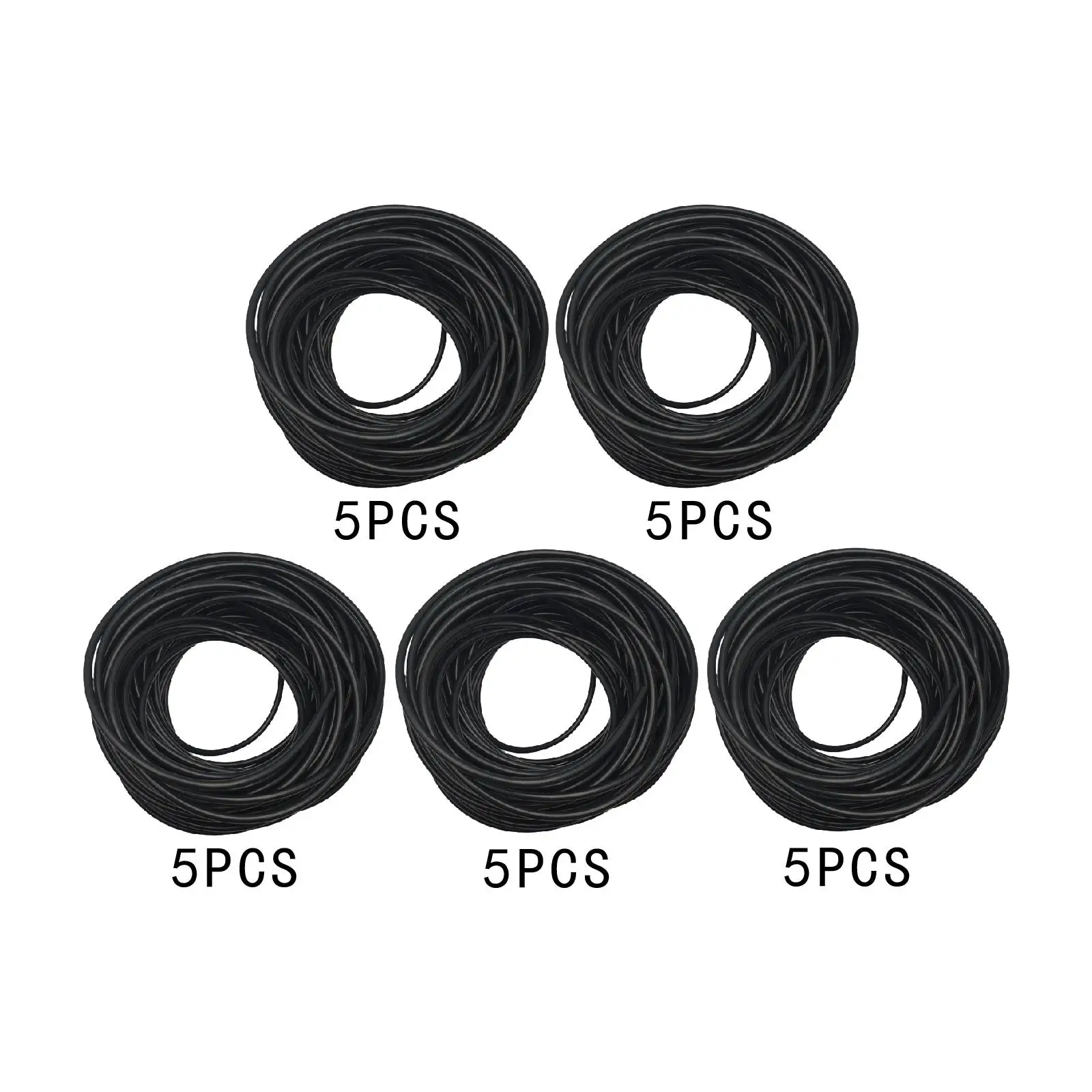 

5x Bike Brake Cable Housing Repairing Low High Temperature Resistance Parts Replacement Components Hose Line for Mountain Bikes