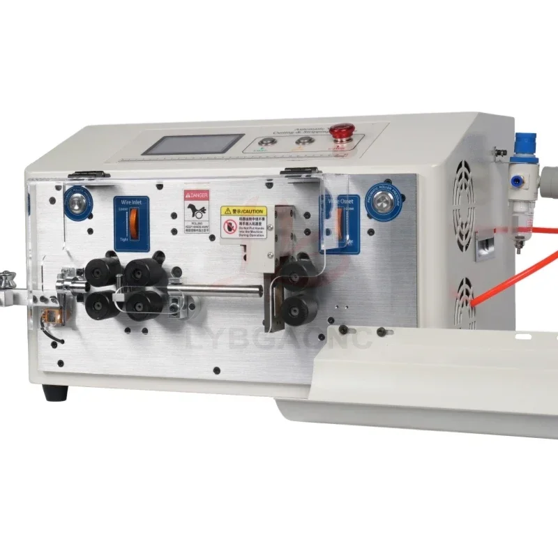 SWT-608-MAX1-6S Automatic 6/8 Wheels Drive Peeling Stripping Cutting Machine 0.2 To 25mm2 0.3 To 25mm2 550W 650W