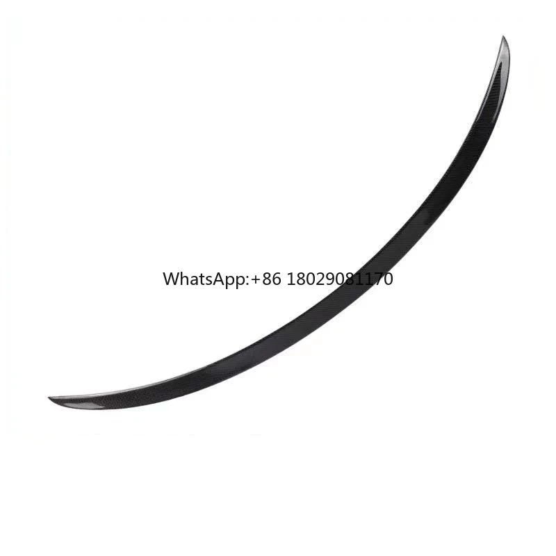 Black Carbon Fiber Rear Trunk Spoiler Tail Wing for Tesla Model 3/Y car accessories Rear Spoiler