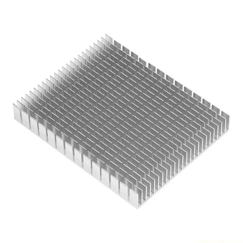 Aluminum Heatsink 150x120x20mm Square CPU Heat Sinks Cooling Coolers Fins for AX3 AX6 Router Heat Diffusion Cooling