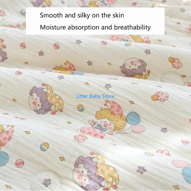 N80C بطانية أطفال مريحة لحديثي الولادة، بطانية أطفال قابلة للتنفس، آذان جميلة #2