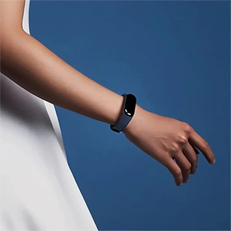 Pulsera de silicona para Xiaomi Mi Band 7 y 6, repuesto de reloj inteligente deportivo con NFC, correa para mi band 5, 4 y 3