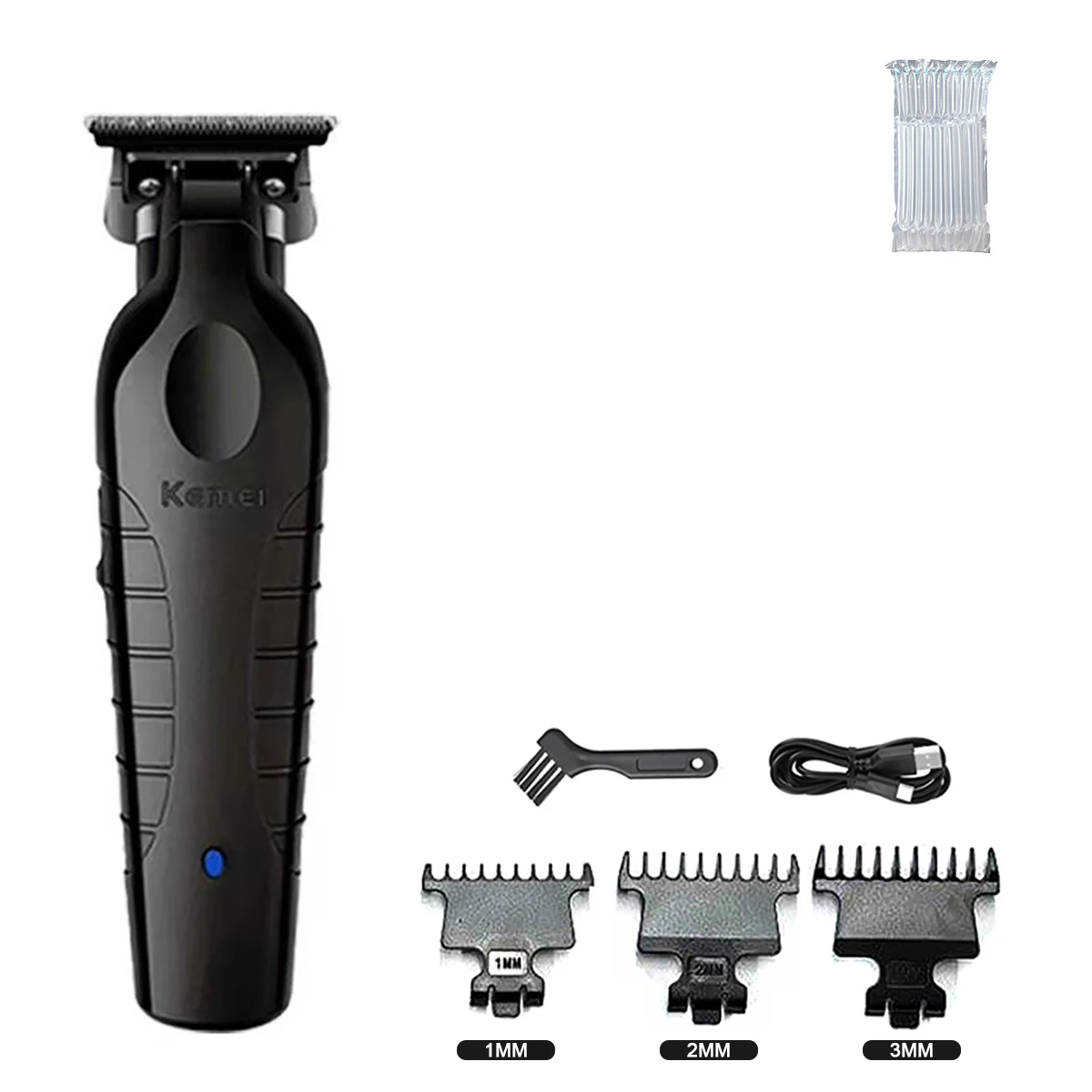 Kemei 2299 Barber Kabelloser Haarschneider 0mm Zero-Gap Konturenschneider Professionelle Elektrische Finish-Schneidemaschine