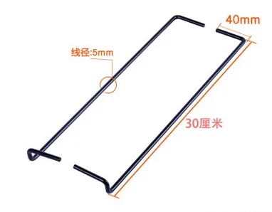 Imagem -04 - Armário de Cozinha para Porta do Armário Amostras por Lote Stock Display Rack Suporte de Medição Cromo 10 Pares por Lote