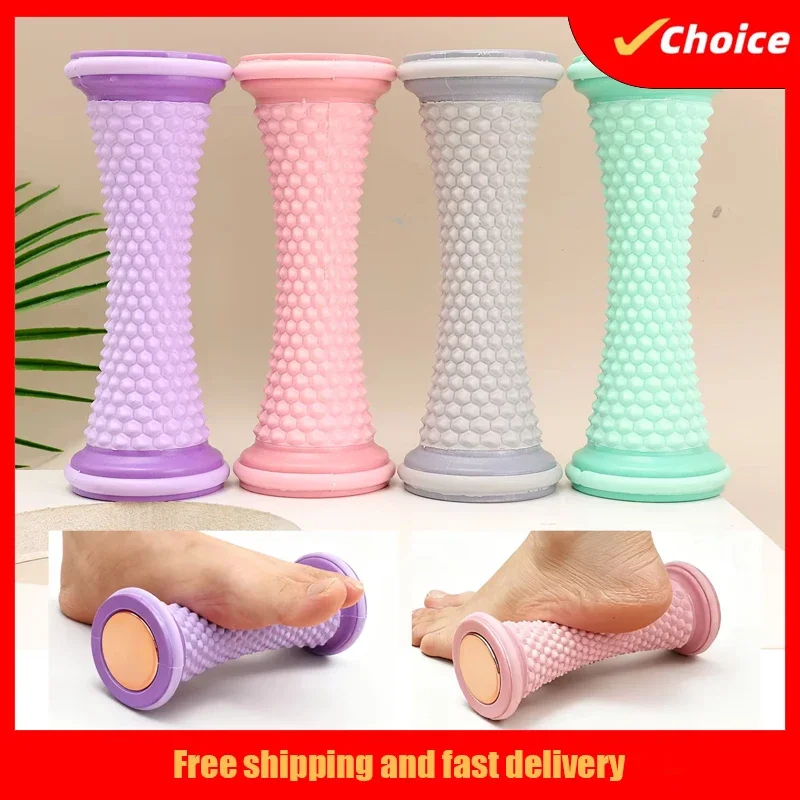

Foot Massager Massage Roller Yoga Massage Ball Plantar Fascia Roller Muscle Relaxation Care Plastic Manual Foot Massager Rollers