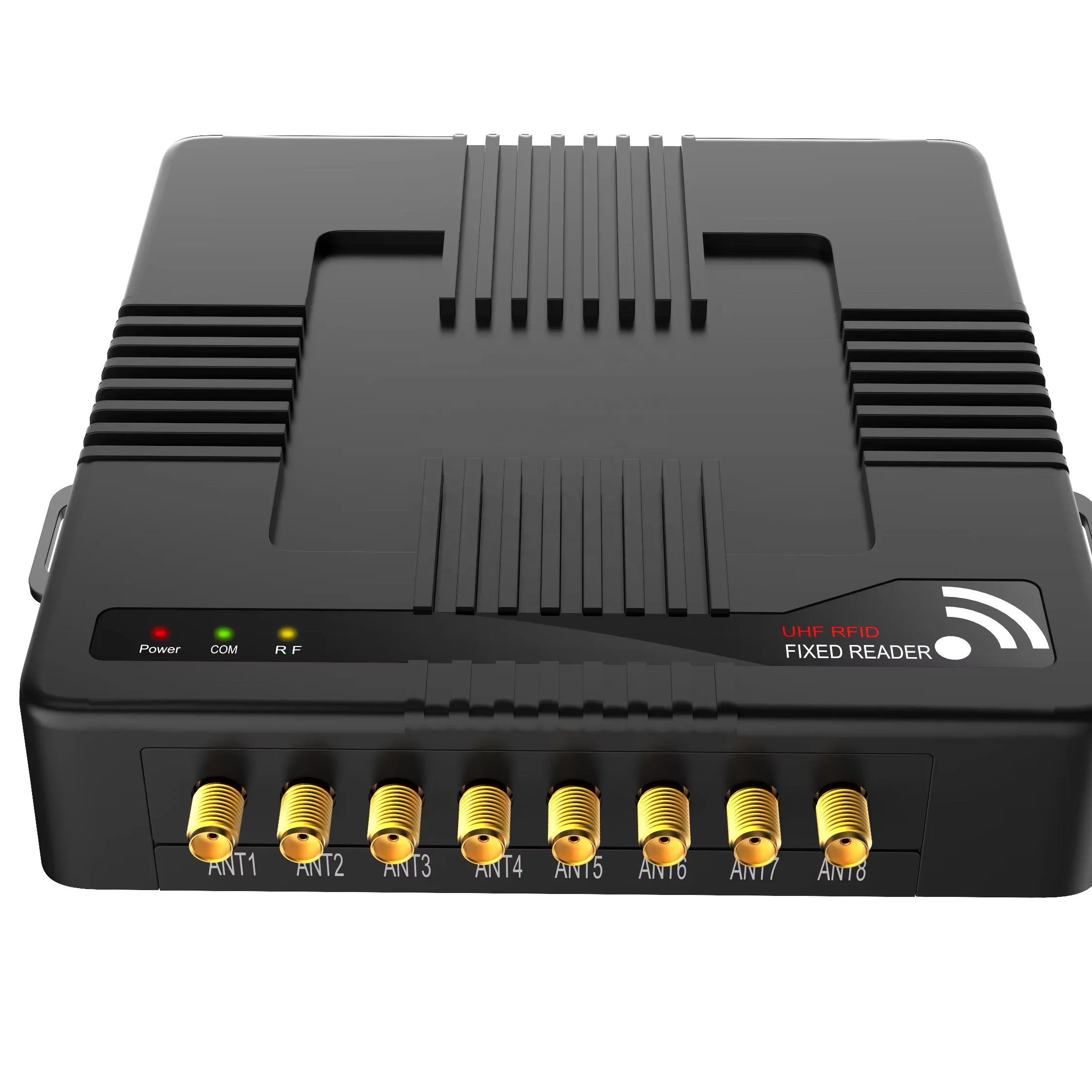 Vanch Outdoor 8 Port RFID Reader Free SDK RFID Fixed Reader 860 960Mhz Passive Long Range Impinj R2000 Chip RFID Reader