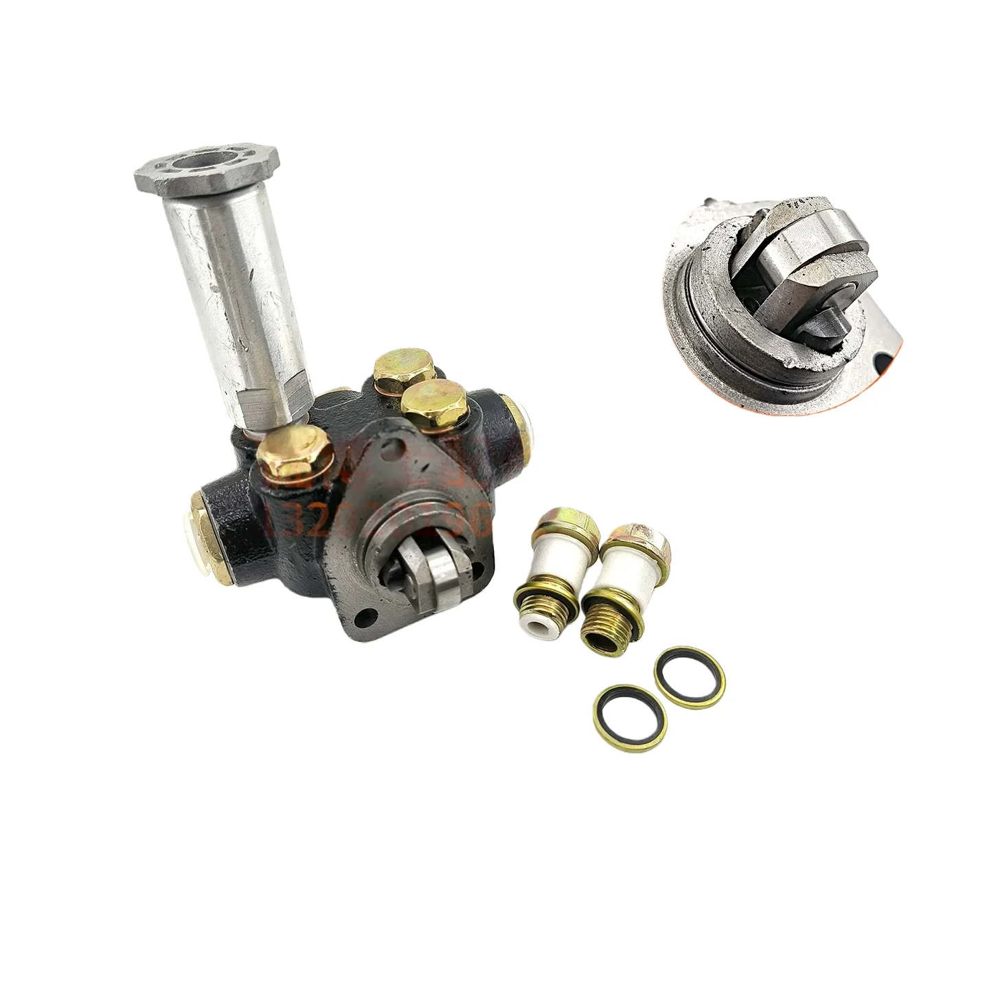 Hino EL100/EM100 engine fuel delivery pump, hand pump 105210-1941, hand-cranked pump, excavator accessory, high quality
