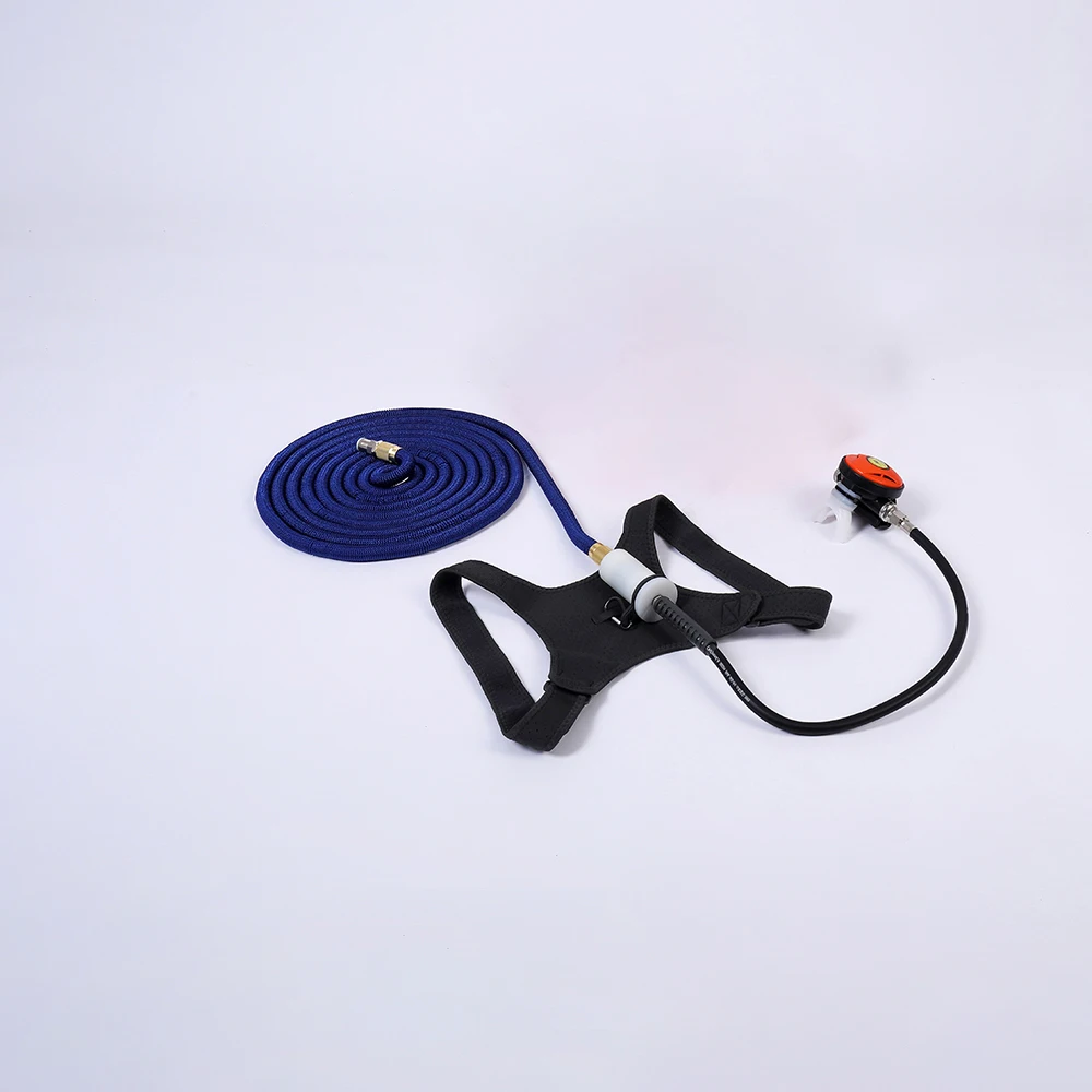 1x ملحقات للغوص 14 متر/551.18 بوصة لمعدات الغطس، جهاز تنفس للغوص، تعديل الرأس الثانوي، #3