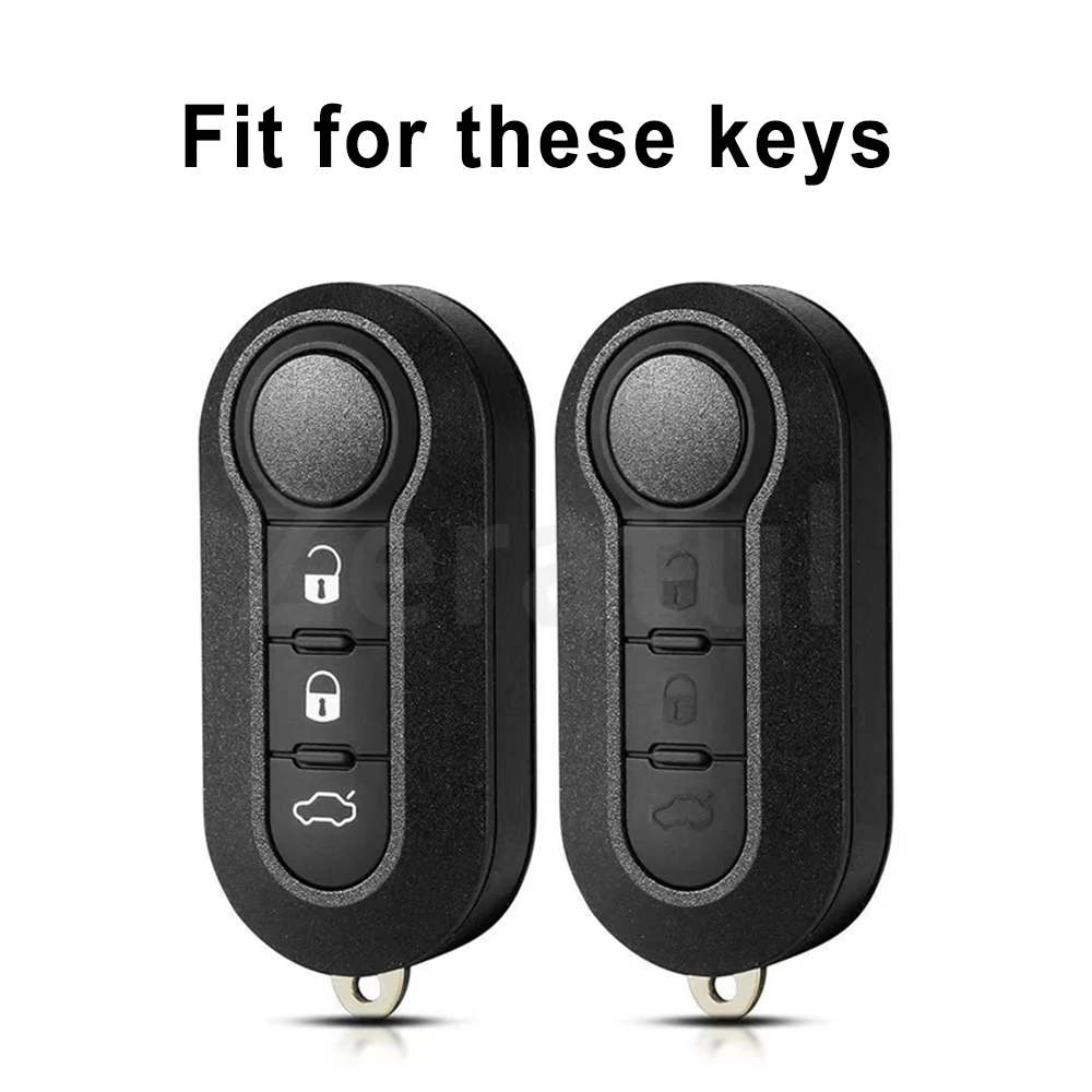 Fashion TPU Keyless Fob For Peugeot Boxer For Fiat 500 Punto Lancia Musa Ducato Panda 500L For Citroen Jumper Car Key Case Cover