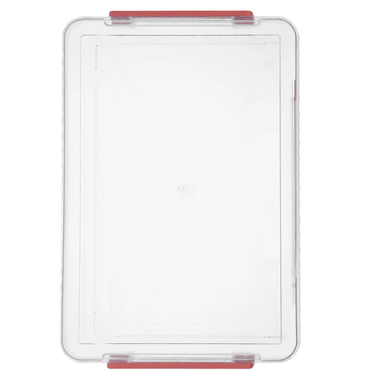 صندوق ملفات شفاف محمول، منظم مستندات شفاف، مقاوم للماء، خفيف الوزن، تصميم مادة الحيوانات الأليفة