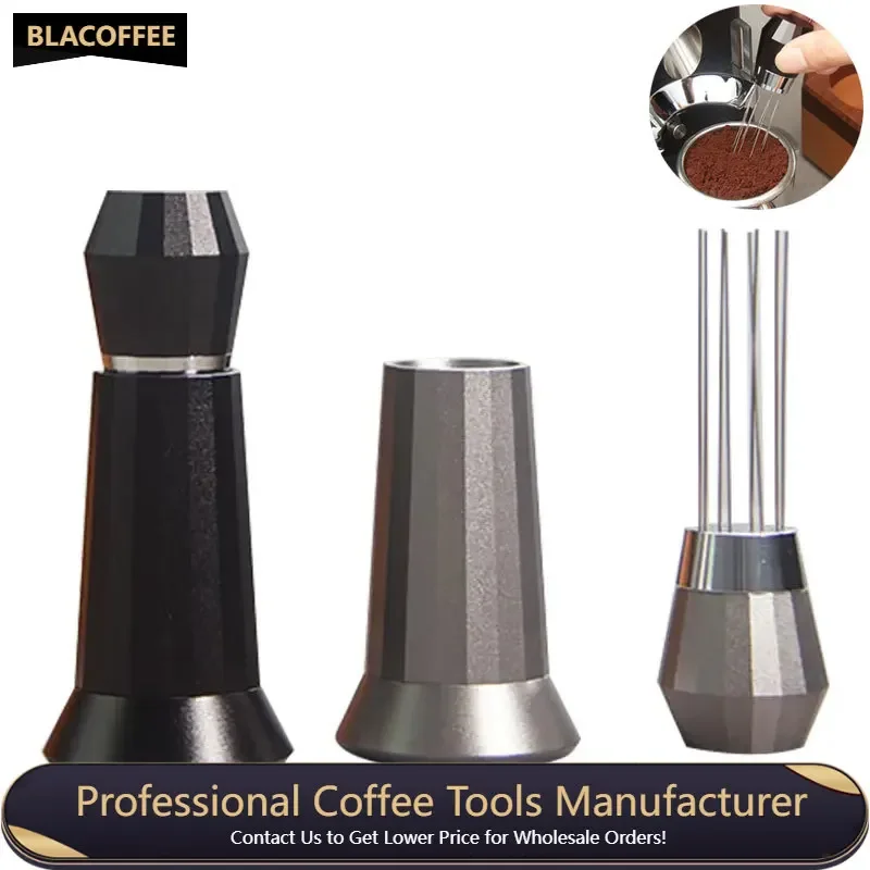 

Coffee Powder Tamper Stainless Steel Needles Distributor Espresso Stirrer Tamper Stirring Tool Coffee Accessories