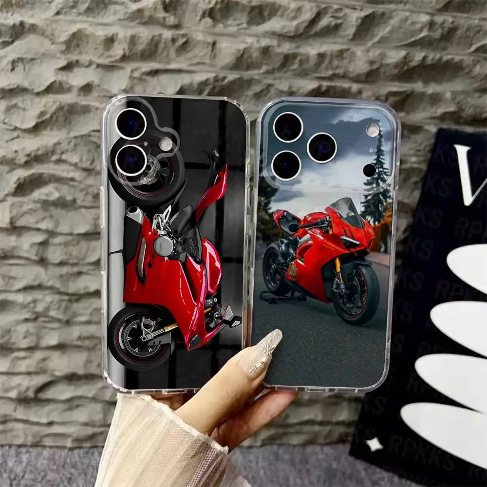 

Cool D-Ducaties-Is Phone Case For iPhone 17,16,15,14,13,12,Pro,Max,Plus,E,SE4,Air,Mini Transparent Cover