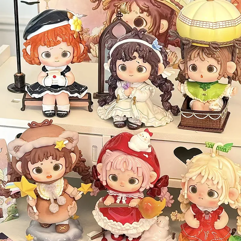 

Игрушки-сюрпризы Heyone FurFur Glimmer City Under Night Sky Series: коллекционные фигурки аниме, кавайные куклы, подарок