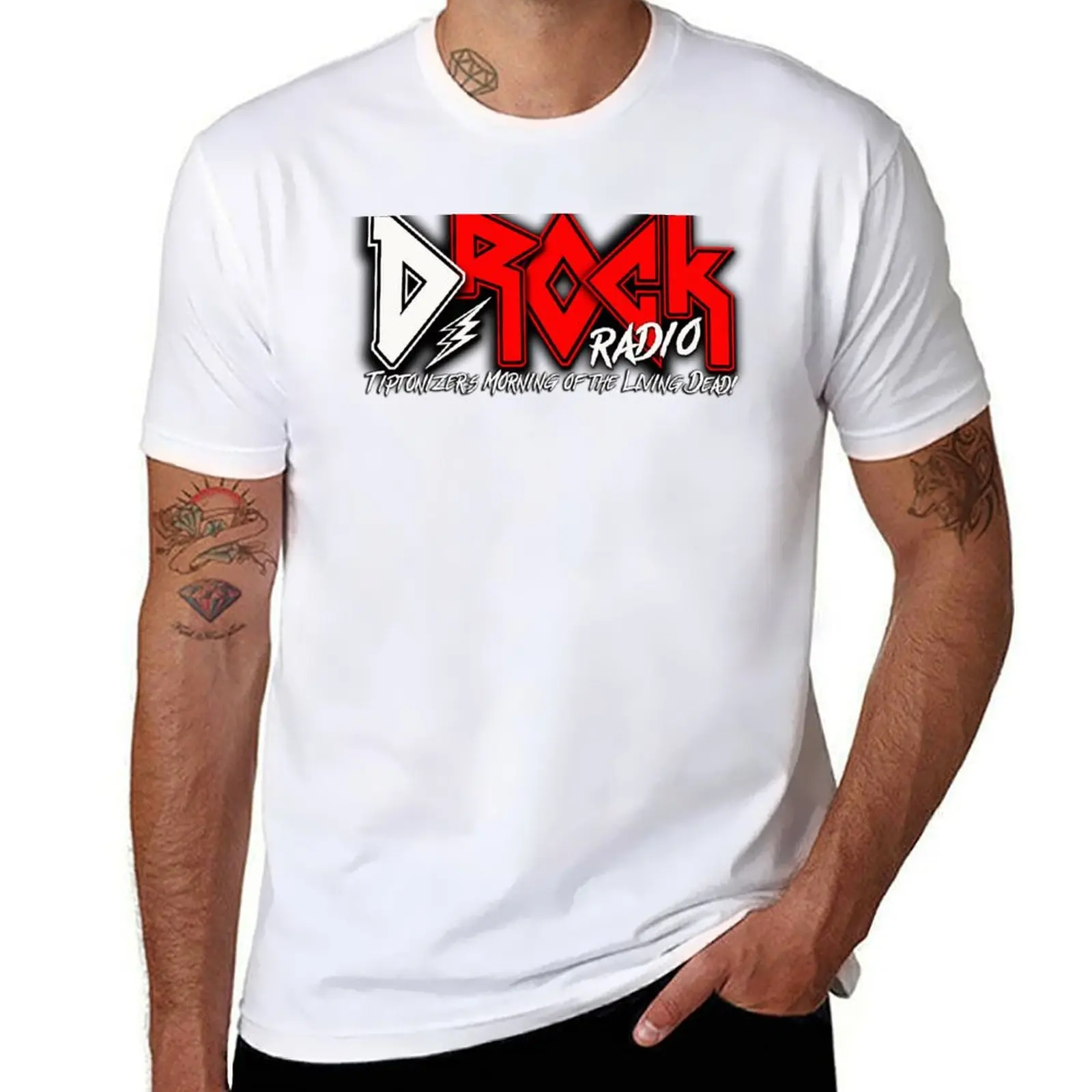 

D-Rock - Tiptonizer's Morning of the Living Dead! T-Shirt funny t shirts cotton t shirt for man 100 percent cotton T-Shirt