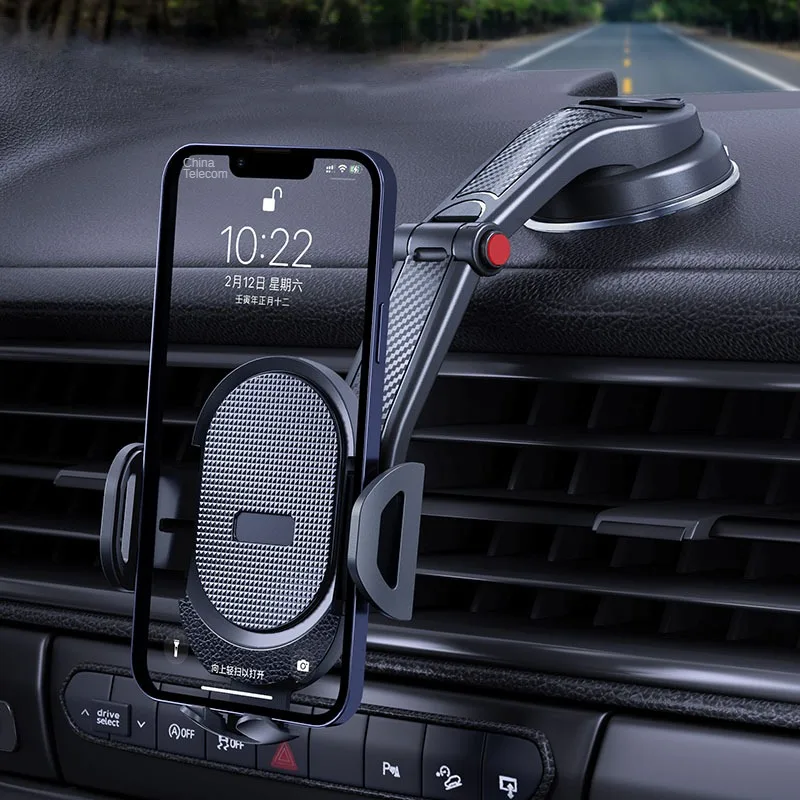 

2025 New Universal Sucker Car Phone Holder Windshield Car Dashboard Mobile Cell Support Bracket For