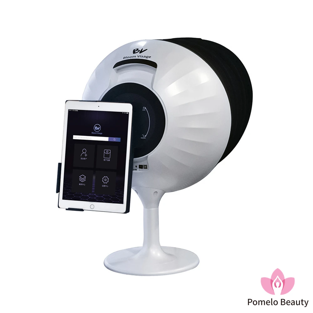 Skin Analyzer Machine Digital Facial Touch Screen Comprehensively Evaluate Scientific Management Skin Problems 3D for Salon