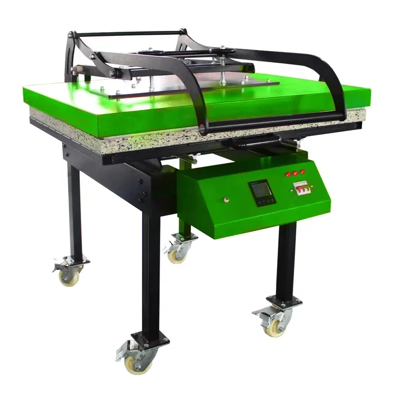 

100 X 120 110V Large Format Manual Heat Press Sublimation Flatbed Machine 100*120 cm