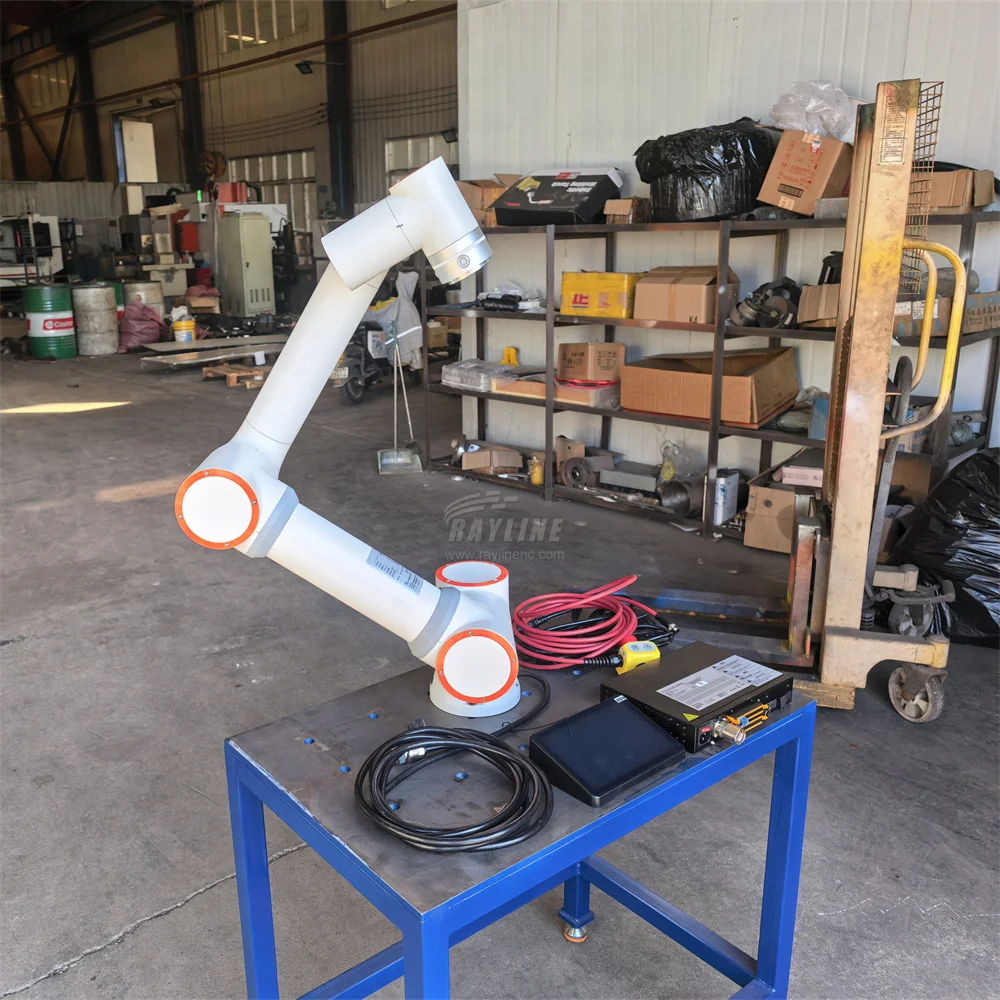 6 axis Collaborative Robot MIG Laser Welding Robot  Auto drag teaching Teach Pendant off-line programming
