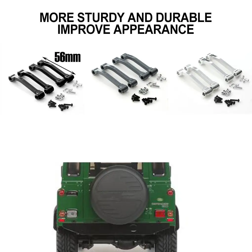 Kompletny serwo stabilizator układu kierowniczego ze stopu aluminium 1/10 1/14 do CC01 56301 56304 56309 56314 TT01 TT02 Część do samochodu RC Tytan