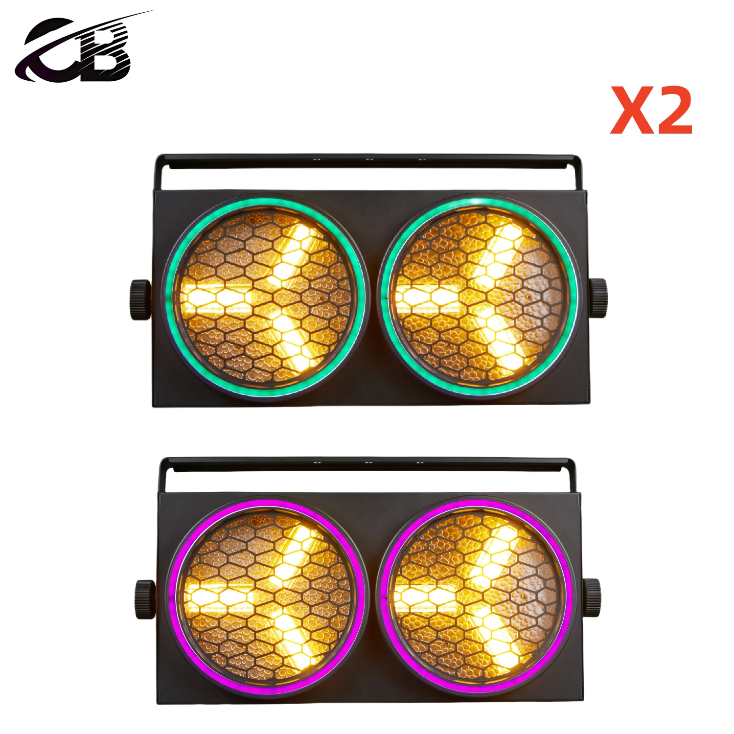 200W RGB led par luz Retro/barra de luz intermitente fondo luz de escenario atmósfera teñido luz de superficie LED