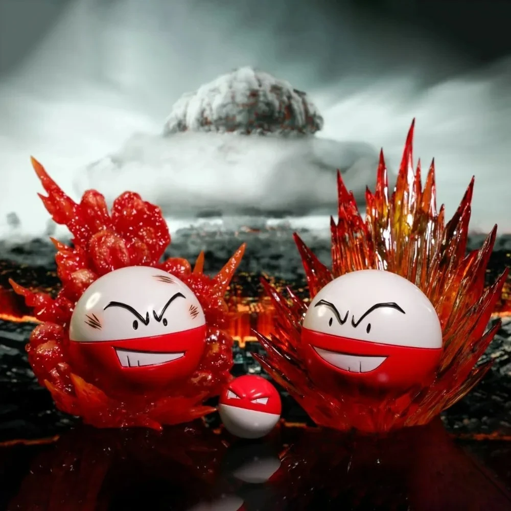 Figuras de acción de Pokémon Anime, electrodos y Voltorb, modelo de colección de Pvc, juguetes para niños, regalos