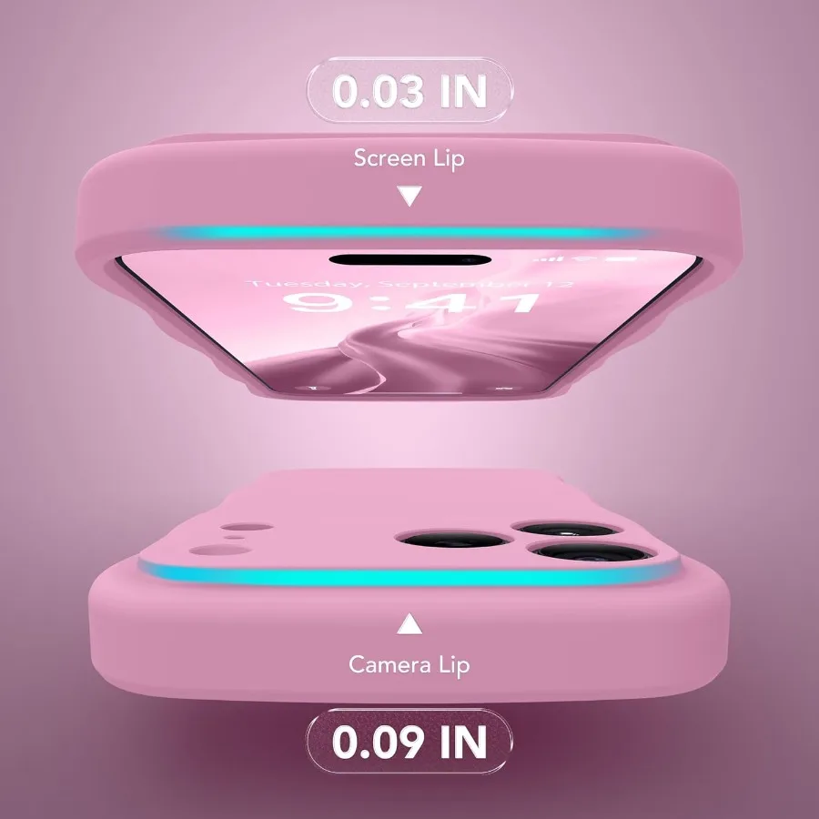 حافظة هاتف واقية مغناطيسية مع درع كاميرا كامل وتصميم مقاوم للصدمات لهاتف iPhone 17 Pro 6.3 متوافق مع MagSafe Cute