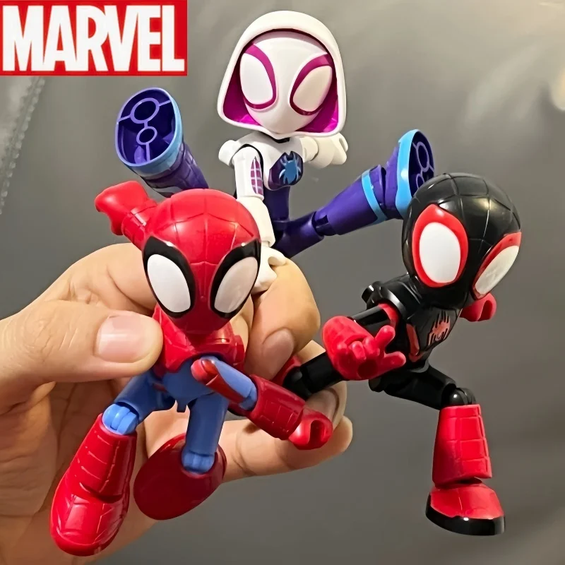 Figuras de acción de Spiderman de Marvel, Spidey y sus amigos increíbles, regalo de cumpleaños, gran oferta, 2024