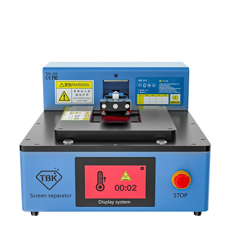 TBK 288 Mobile Phone LCD Screen Repair Machine PLC Core Motor Pump High Efficiency Automatic Refurbishing Equipment