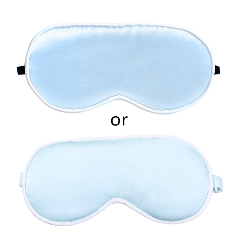 Toddler Kids Baby Imitation Silk Sleep Eye Mask with Adjustable Strap Newborn Infant Blocking Lights Sunscreen Drop Shipping