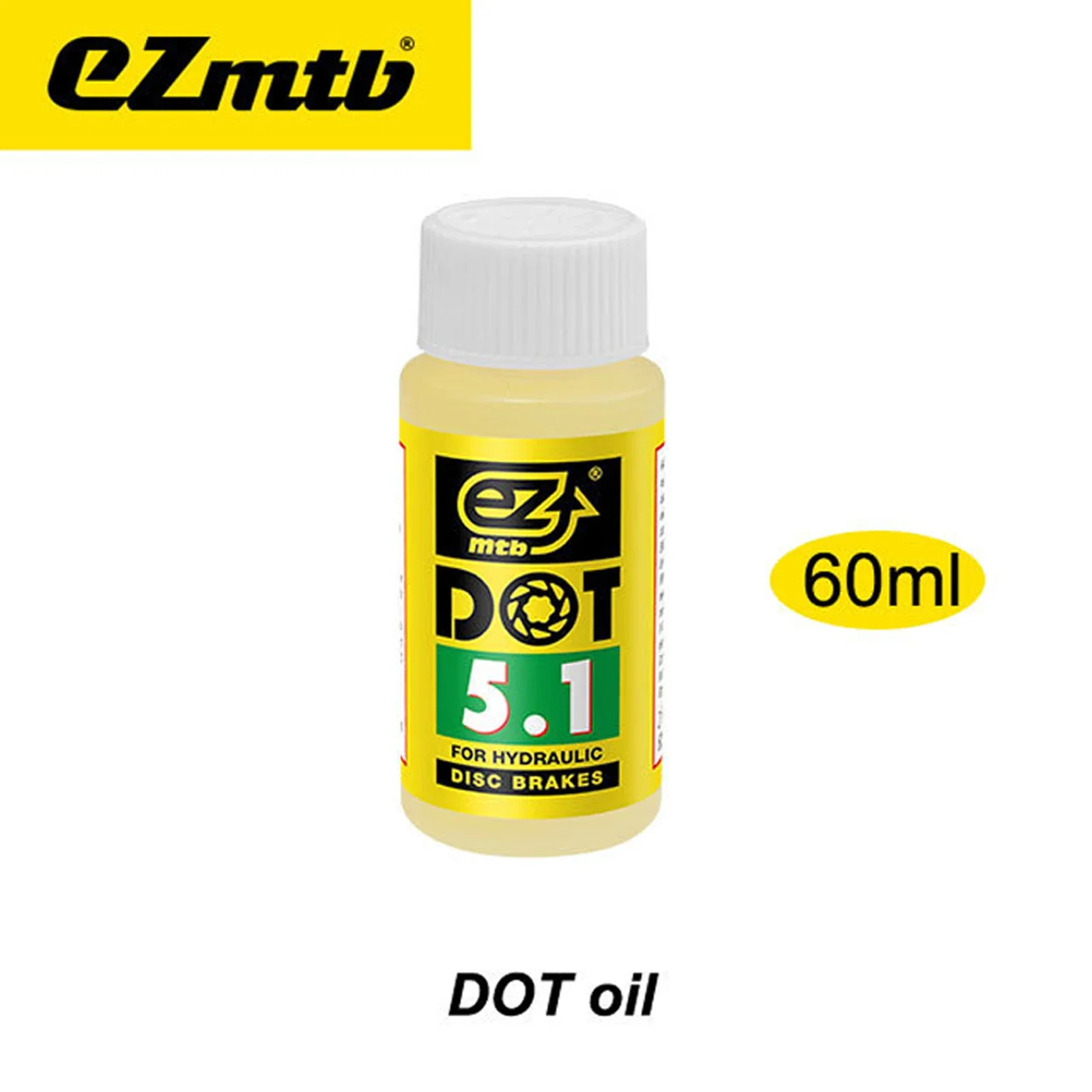 60ml Mineral Oil DOT Brake Fluid Bicycle Accessories For Oil Dishes For SH/Tk/NUTT/For Quick Coupling Oil