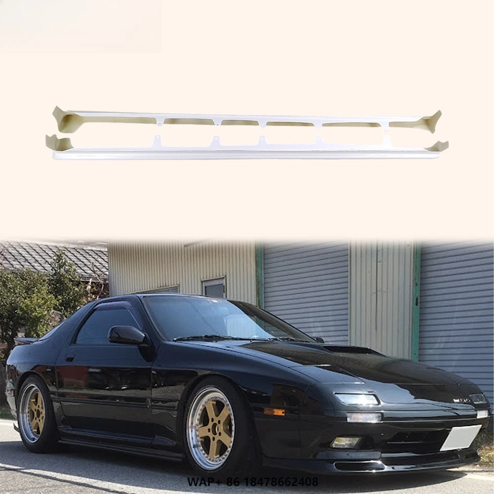 

For Mazda RX-7 FC Coupe 2 Door 1985-97 Odula Style Fiberglass Unpaint Side Skirt