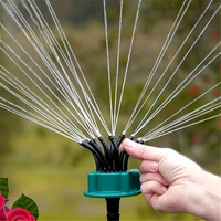 1pcs Automatic Garden Watering Lawn Sprinklers 360 Rotating Degree Grass Plants Irrigation System with Nozzle for Home Yard