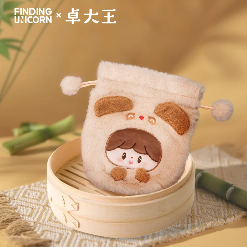 

Zzoton Panda Steamed House Series Сингапурская ограниченная сумка для хранения, модные аксессуары для путешествий, милые украшения, игрушки, подарок