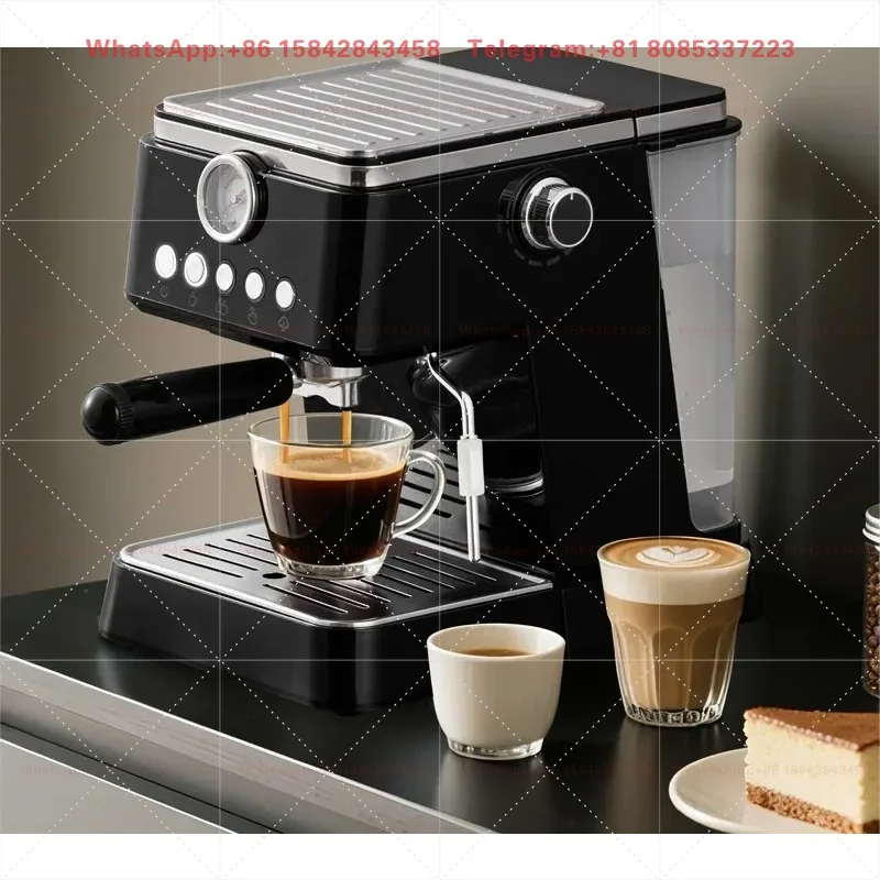 Semi Automatic Coffee Machine One Touch High Pressure Extraction Home Espresso Maker