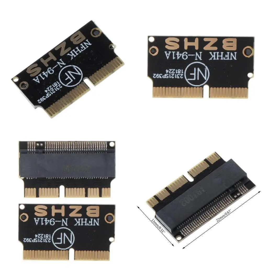 

652F 2013 NVMe PCIE PCI для Express to M.2 Ngff SSD-адаптер для A139