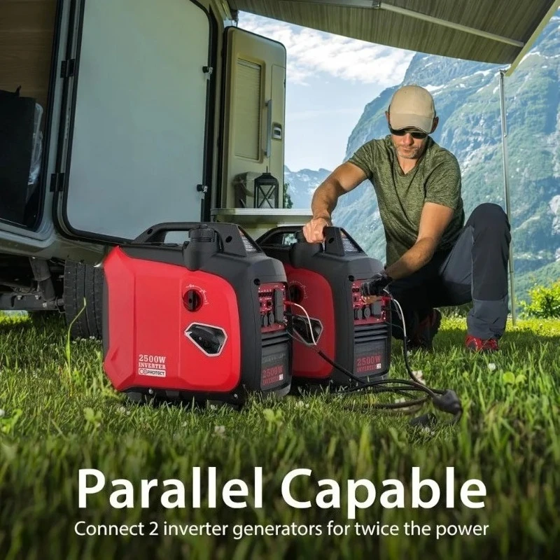

Hot-Sell! 2500-Watt Portable Inverter Generator with Quiet Technology and CO Protect