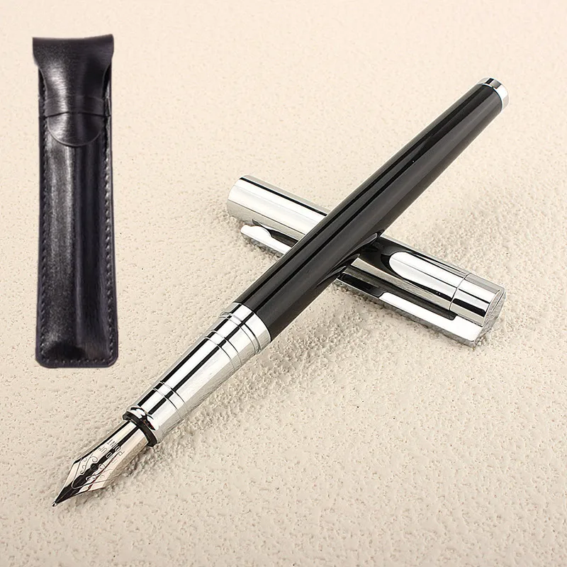 

1 Pcs Fountain Pen 0.5mm Extra Fine Pen Financial Records Student Stationery Office Writing Extra Fine Pen