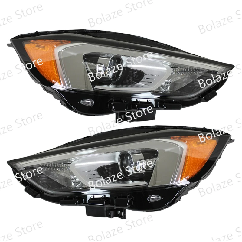 USA Type Front Headlight for Edge 2019 Headlamp Without Ballast Headlight for Ford Edge 2019 New