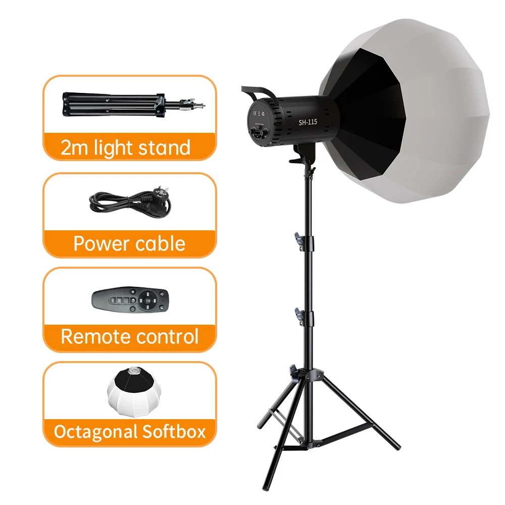 115W Softbox Kit