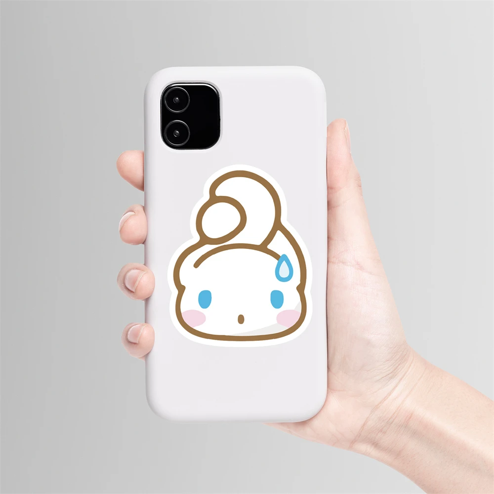 50 قطعة الكرتون غير تكرار سينامورول لعبة ملصق الديكور الثلاجة كوب خزانة الكمبيوتر ملصقات الكتابة على الجدران القابلة للإزالة #5