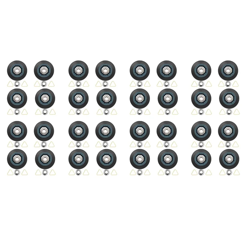 

【Popular】32Pack W10314173 Dryer Drum Roller Replacement For Dryer Compatible With WPW10314173 Roller Drum Support Kit Dryer Part