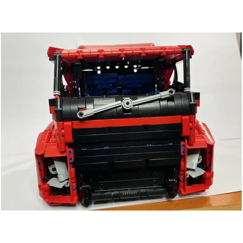 New MOC-158151 Classic Truck Iron Knight Static Edition 3113 Pieces Suitable for 42143 Building Blocks Kids Toys  Birthday Gifts