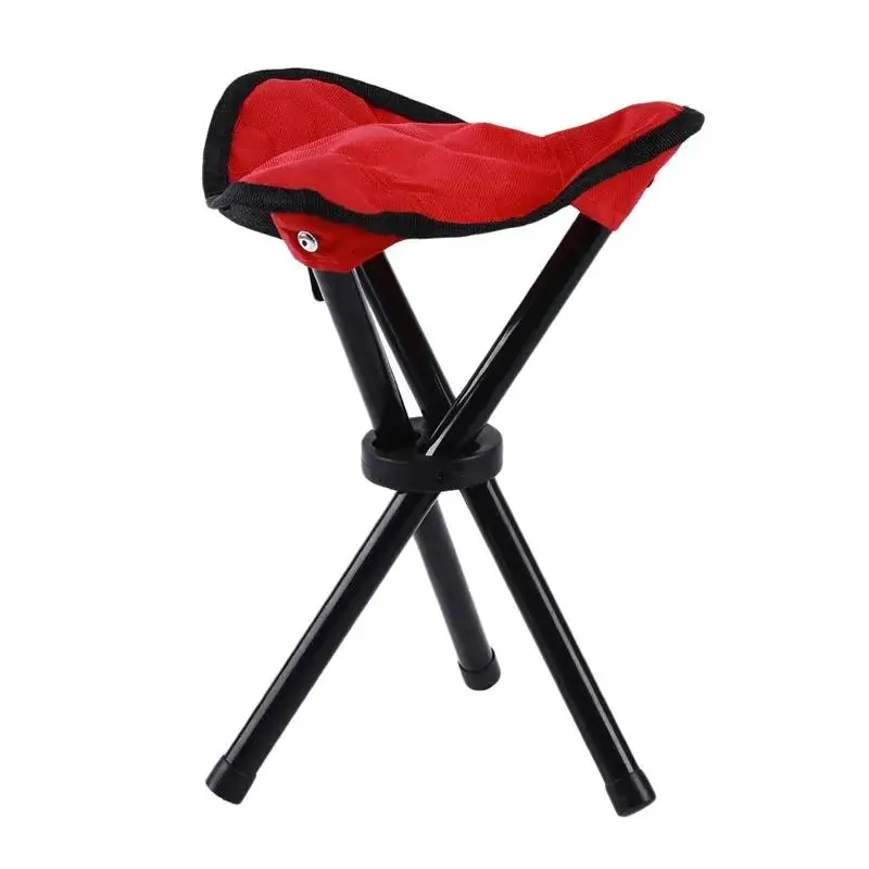 Beach Chairs Outdoor Multi Function Portable Folding Stool Triangle Lightweight Ultralight Camping Fishing Slacker Chair image 5