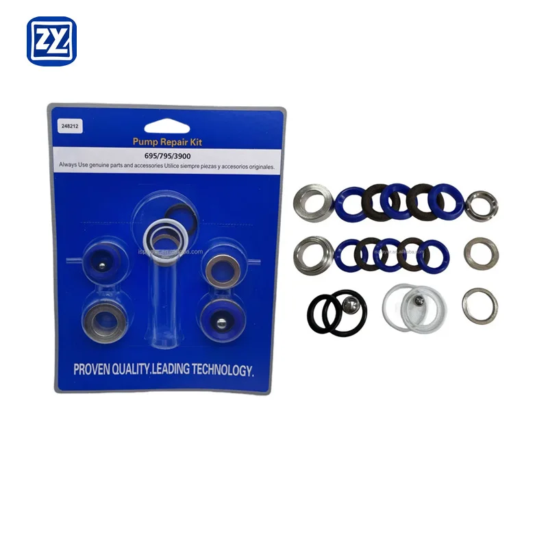 

Ремкомплект уплотнений OEM 248212 для безвоздушных распылителей краски 695, 795, 3900