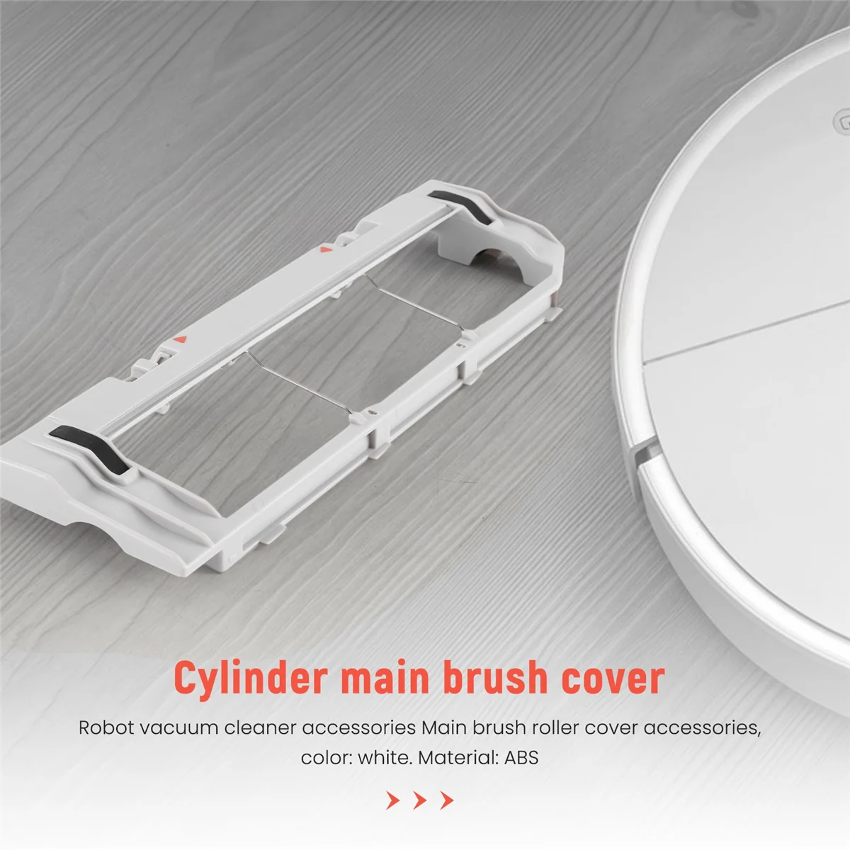 Los nuevos accesorios de cubierta de rodillo de cepillo principal para Xiaomi Mijia Roborock S5 Max S6 MaxV S50 S51 Xiaomi piezas de Robot aspirador