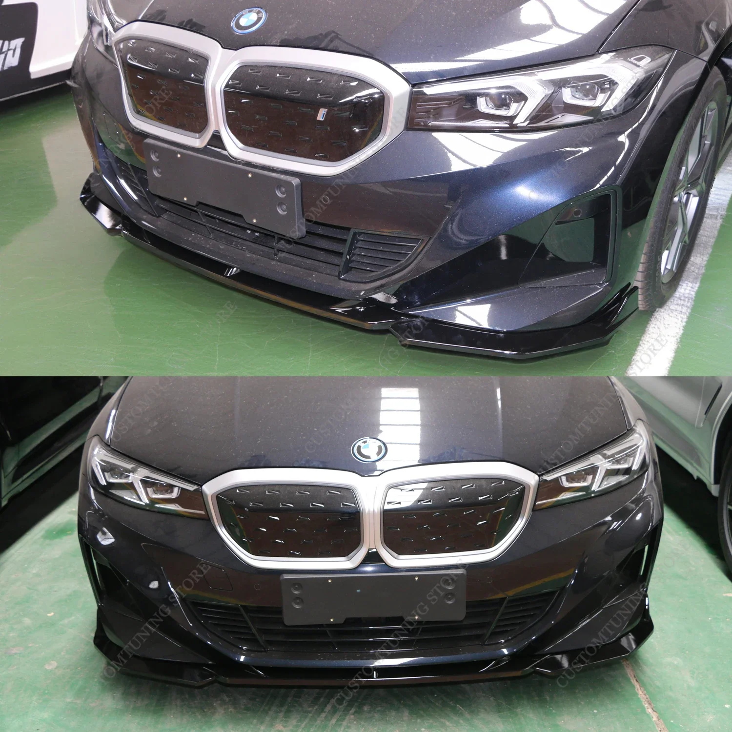 For Bmw G20 G21 318i 318d 320d 320i Non-M Sport 2022 2023 2024 Lci Front Bumper Lip Splitter Spoiler Diffuser Bodykits Tuning