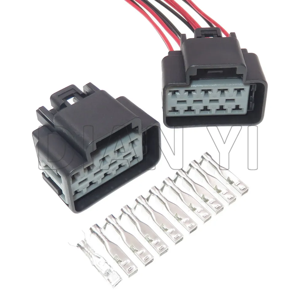 1 Set 10 Way 15326931 Auto Connector Automotive Audio Plug AC Assembly Cable Socket
